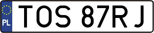 TOS87RJ