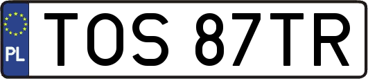 TOS87TR