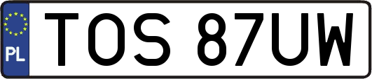 TOS87UW