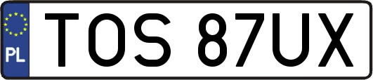 TOS87UX