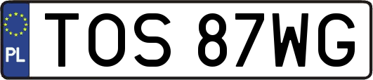 TOS87WG