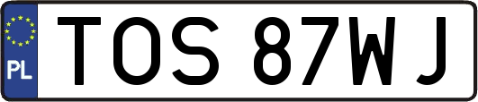 TOS87WJ