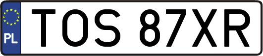 TOS87XR