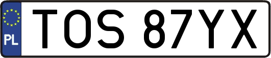 TOS87YX