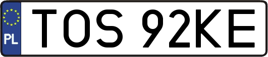 TOS92KE