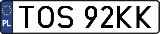 TOS92KK