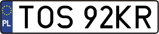 TOS92KR