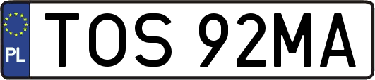 TOS92MA