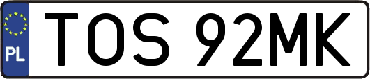 TOS92MK