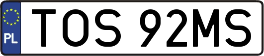 TOS92MS