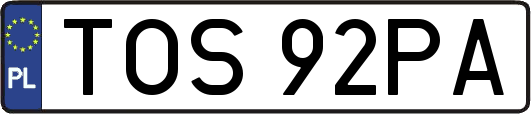 TOS92PA