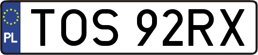 TOS92RX
