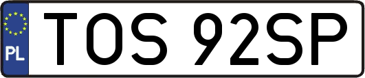 TOS92SP