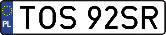 TOS92SR