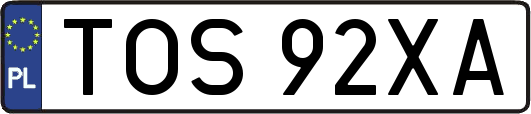 TOS92XA