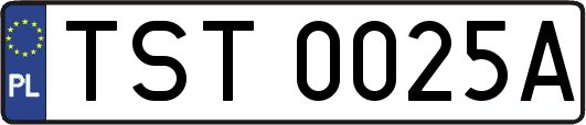 TST0025A