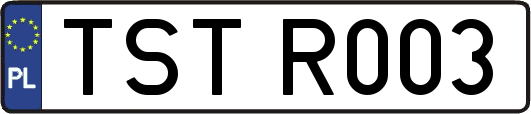 TSTR003