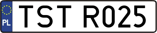TSTR025
