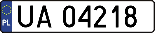 UA04218