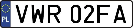 VWR02FA