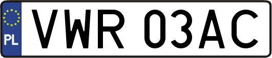 VWR03AC