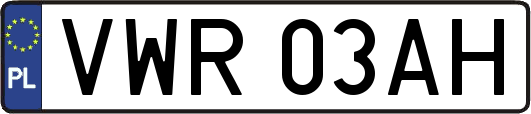VWR03AH