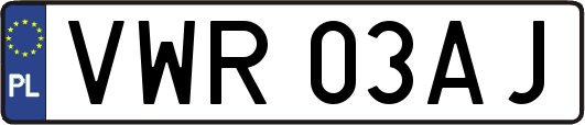 VWR03AJ