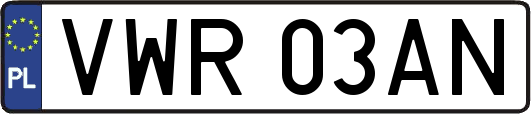 VWR03AN