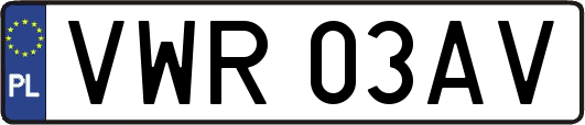VWR03AV