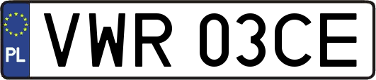 VWR03CE