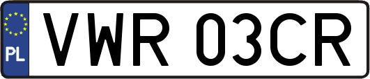 VWR03CR