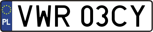 VWR03CY