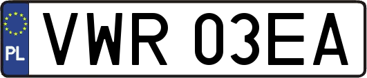 VWR03EA