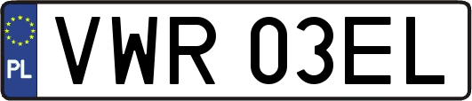 VWR03EL