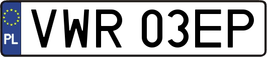 VWR03EP
