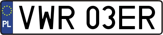 VWR03ER