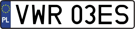 VWR03ES