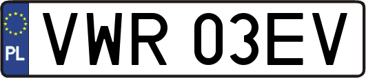 VWR03EV