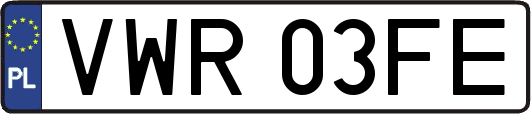 VWR03FE