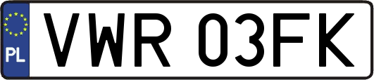 VWR03FK