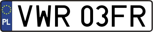 VWR03FR