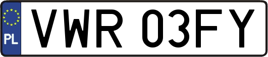 VWR03FY