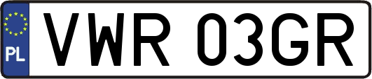 VWR03GR