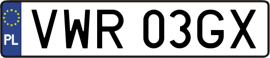 VWR03GX