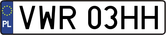 VWR03HH