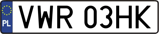 VWR03HK