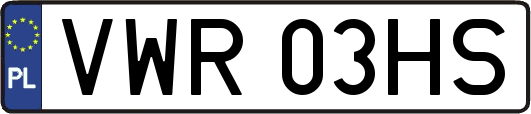 VWR03HS