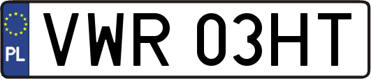 VWR03HT