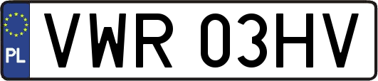 VWR03HV