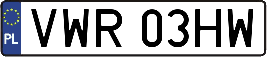 VWR03HW
